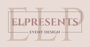 Elpresents event design logo